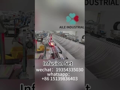 IV Инфузионный комплект CE Стерильный Инфузионный комплект IV с регулятором потока и иглой